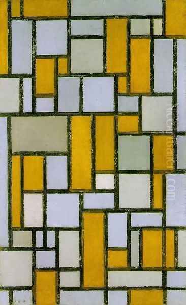 Composition with Gray and Light Brown - view 1