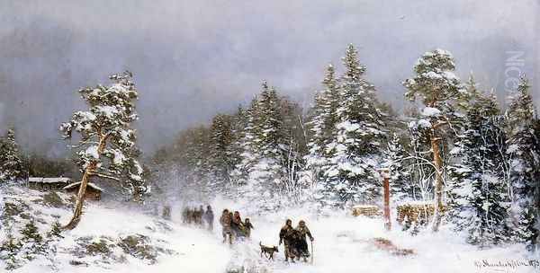 A Wintery Walk - view 1