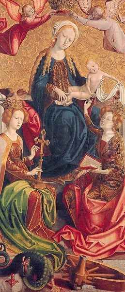 The Virgin and Child with Saints Margaret and Catherine 1500 - view 1