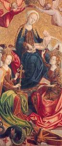 The Virgin and Child with Saints Margaret and Catherine 1500