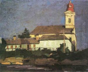 The Reformed Church from Hid Street 1900-05 by Jeno Maticska