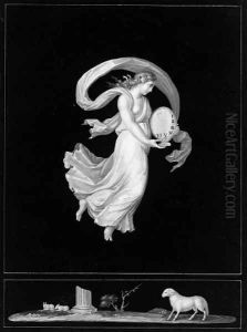 Personifications of eleven hours of the day and night by Michelangelo Maestri