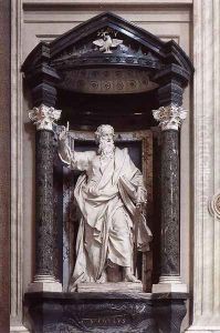 St Paul by Pierre Etienne Monnot