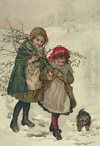 Illustration from Christmas Tree Fairy by Lizzie (nee Lawson) Mack
