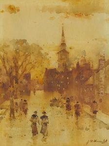 Old Parish Church, East High Street by James Watterston Herald