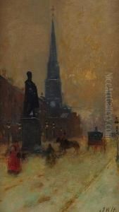 George St, Edinburgh, Looking East by James Watterston Herald