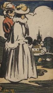 Fashionable Ladies by James Watterston Herald