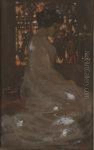 Kneeling At The Altar by James Watterston Herald
