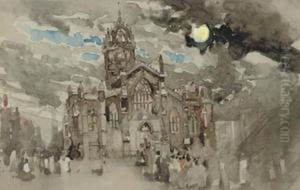 A Procession At St Giles, Edinburgh - view 1