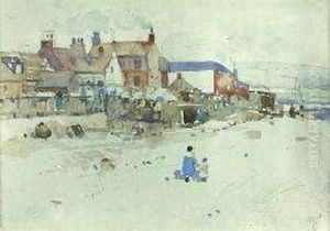 Purple Roofs, Arbroath by James Watterston Herald