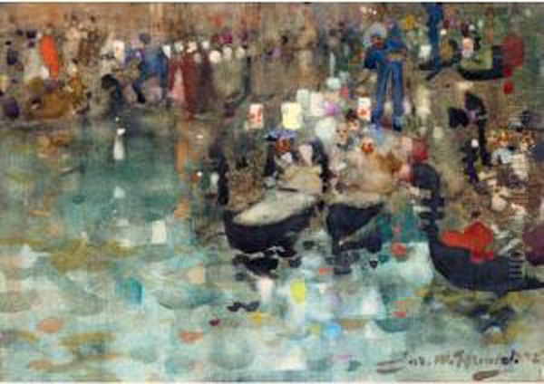 Venetian Gondoliers - view 1