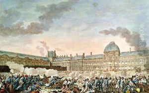 The 10th August 1792 by Charles Monnet