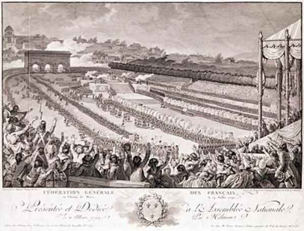 Festival of the Federation 14 July 1790 - view 1