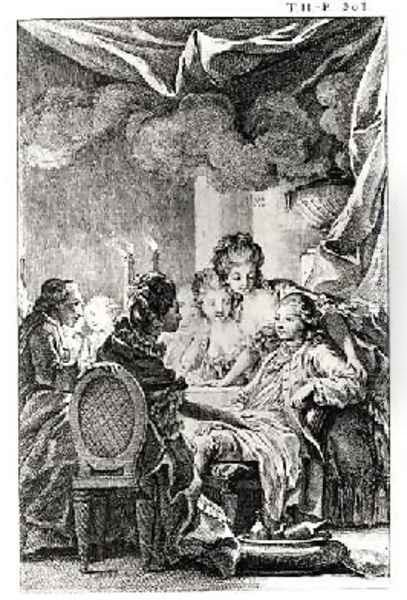 Scene from LIngenu by Voltaire 1694-1778 - view 1