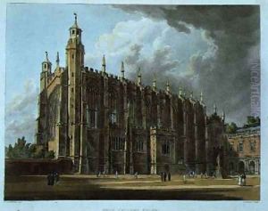 Eton College Chapel 2 by Frederick Mackenzie