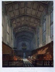 Eton College Chapel by Frederick Mackenzie