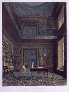 Eton College Library by Frederick Mackenzie