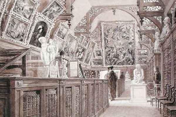 Interior of the Old Perse School - view 1