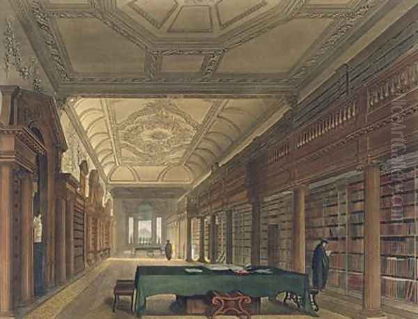 Interior of the Library of Christ Church - view 1