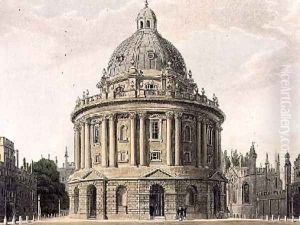 The Radcliffe Library by Frederick Mackenzie