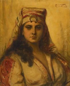 Jeune Orientale by Leon Herbo