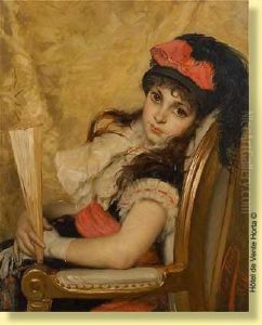 Jeune Fille Prete Pour Le Bal