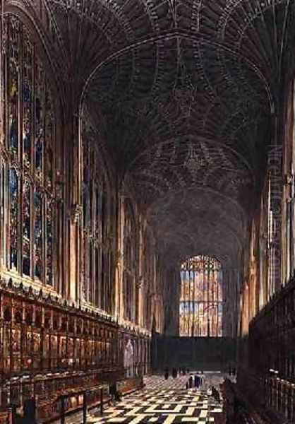 The Choir Kings College Chapel - view 1