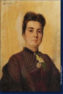 Portrait De Madame Auguste Musin Portrait De Madame Auguste Musin