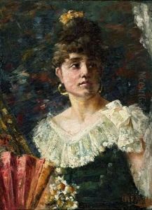 Portrait D'une Espagnole.