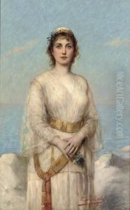 A Bride On The Shore