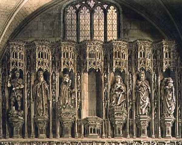 Screen over the Chantry of Henry the Fifth - view 1
