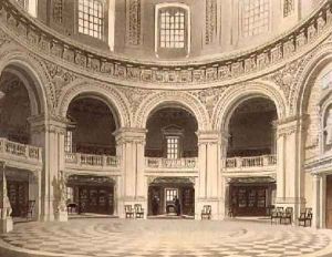 The Dome in Radcliffe Library by Frederick Mackenzie