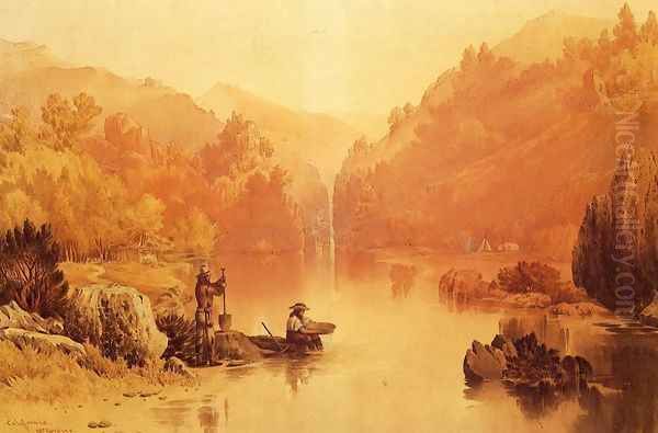 Panning Gold, California - view 1