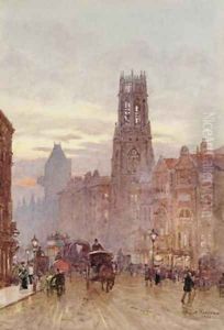 View Down London Street by Herbert Menzies Marshall