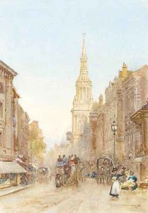 Church tower by Herbert Menzies Marshall