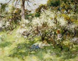 Sloe Blossom by William Stewart MacGeorge