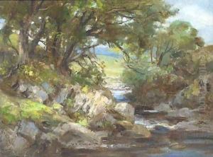 In Tarff Glen by William Stewart MacGeorge