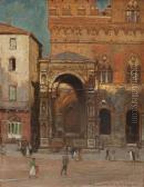 Italienische Stadtvedute - view 1