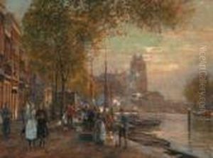 Dutch Canal Scene Dutch Canal Scene