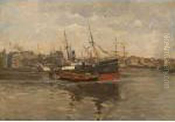 Ships In The Harbour - view 1