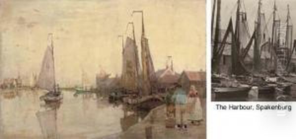 Morgenstille: The Harbour Of Spakenburg - view 1