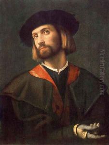 Portrait of a Man 2 by Alessandro Bonvicino (Moretto da Brescia)