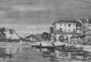 Am Gardasee Bei Stresa (#) Baveno by Heinrich Hermanns
