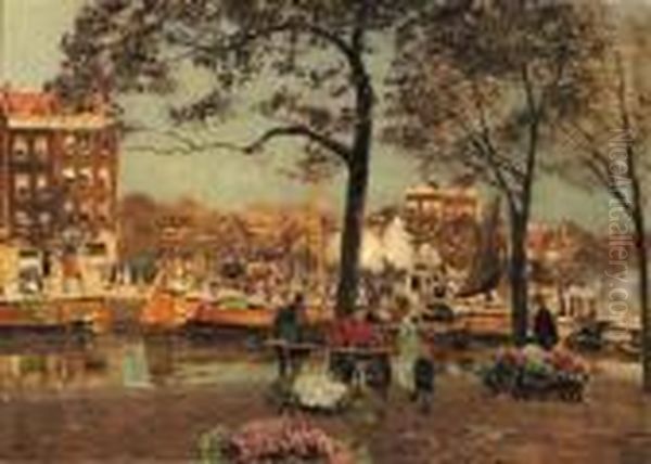 Flower Market, Amsterdam - view 1