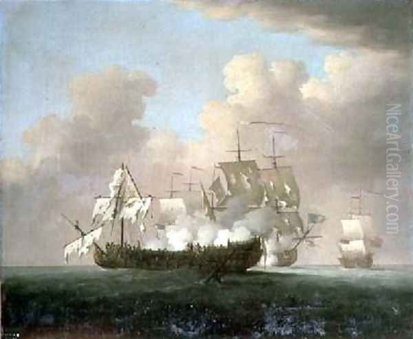 A Naval Engagement - view 1