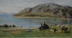 Vallgosse Och Far by Olof Hermelin