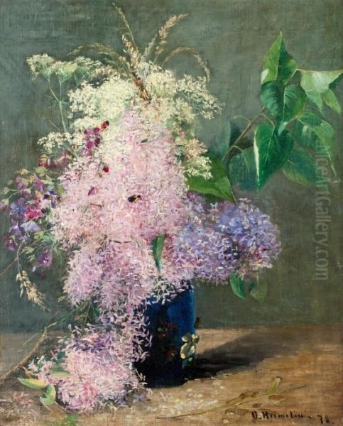 Stilleben Med Syrener Och Midsommarblomster - view 1