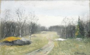 Varvinterlandskap by Olof Hermelin