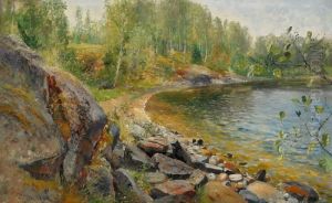 Strandmotiv I Sommargronska