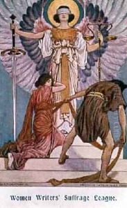 Women Writers Suffrage League by William Henry Margetson